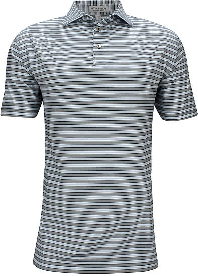 Peter Millar Bitter Stripe Stretch Jersey Golf Shirts