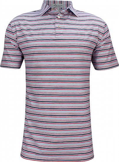Peter Millar Agora Stripe Stretch Jersey Golf Shirts