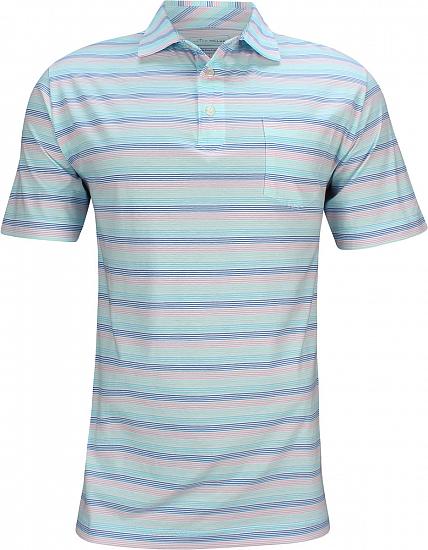 Peter Millar Seaside Julian Multi Stripe Golf Shirts