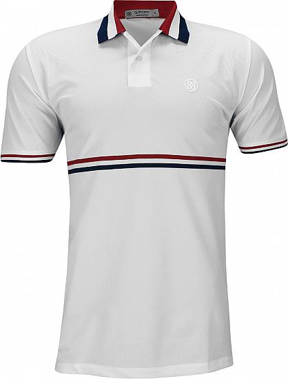 G/Fore Liberty Stripe Golf Shirts - ON SALE