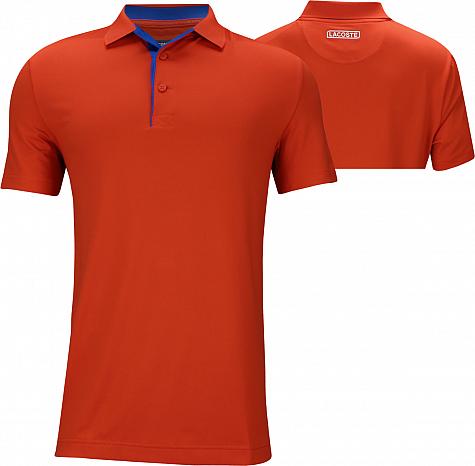 Lacoste Solid Golf Shirts - Pomegrenate - HOLIDAY SPECIAL