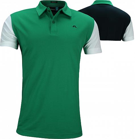 J.Lindeberg Bob Reg Fit Cotton Poly Golf Shirts
