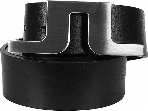 J.Lindeberg Bridger Pro Leather Golf Belts - Black
