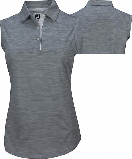 FootJoy Women's ProDry Interlock Sleeveless Golf Shirts - FJ Tour Logo Available - Previous Season Style