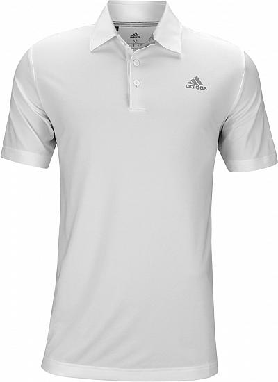 Adidas Ultimate Solid Left Chest Logo Golf Shirts - ON SALE