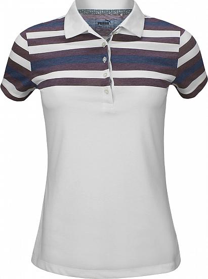Puma Women's DryCELL Road Map Golf Shirts - ON SALE