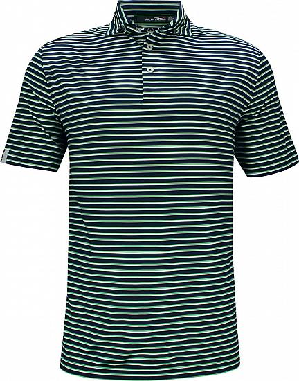 RLX Striped Lightweight Airflow Jersey Golf Shirts
