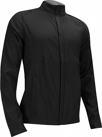 Adidas Softshell Full-Zip Golf Jackets - Black