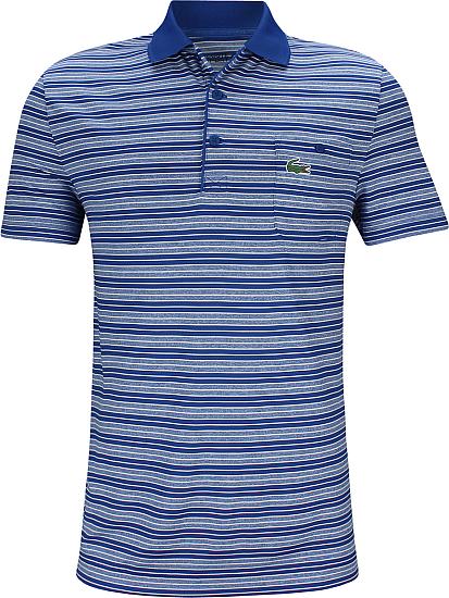 Lacoste Sport Stripe Jersey Golf Shirts - ON SALE