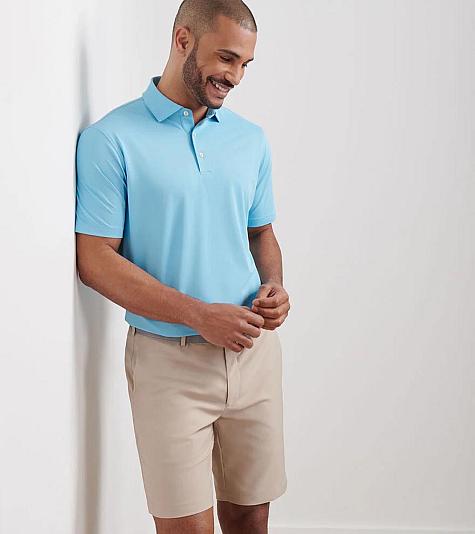 Peter Millar Solid Performance Mesh Golf Shirts - ON SALE