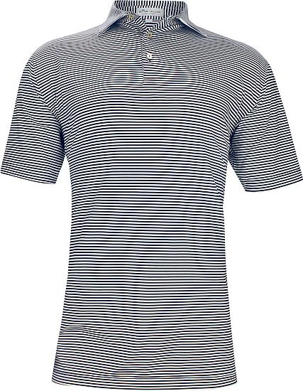 Peter Millar Hales Stripe Stretch Jersey Golf Shirts