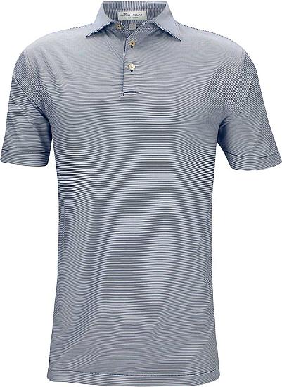 Peter Millar Jubilee Stripe Stretch Jersey Golf Shirts