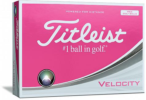 Titleist Velocity Golf Balls - Stock Overruns