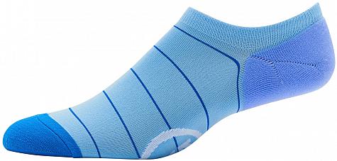 G/Fore Circle G's Striped No Show Golf Socks