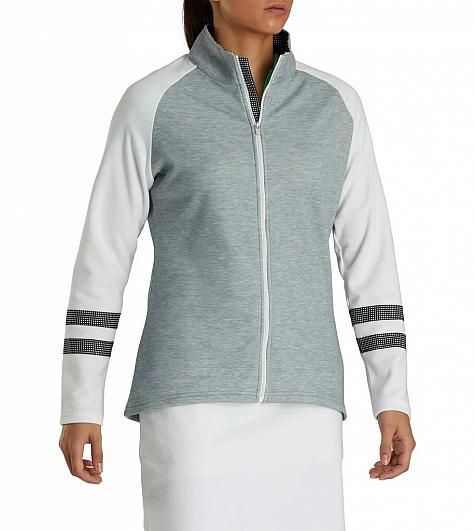 FootJoy Women's Raglan Color Block Full-Zip Golf Jackets - FJ Tour Logo Available - Previous Season Style