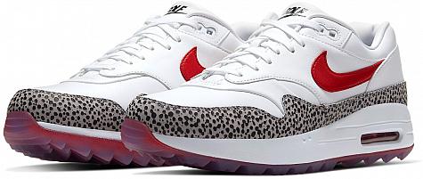 Nike Air Max 1 G NRG Spikeless Golf Shoes - Limited Edition Safari - Previous Season Style