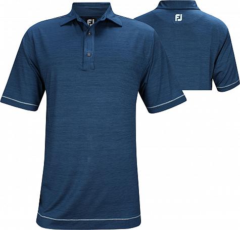 FootJoy ProDry Lisle Space Dye Micro Stripe Golf Shirts - FJ Tour Logo Available - Previous Season Style
