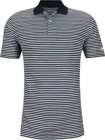 Nike Dri-FIT Victory Stripe Left Sleeve Logo Golf Shirts - Previous Season Style - ON SALE