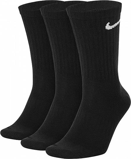Nike Lightweight Everyday Crew Golf Socks - 3-Pair Packs