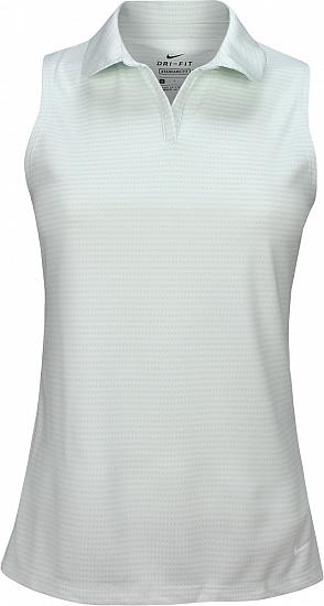 Nike Women's Dri-FIT Victory Textured Sleeveless Golf Shirts - Previous Season Style - ON SALE