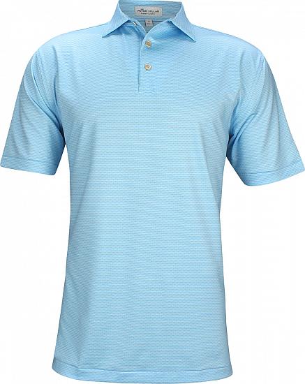 Peter Millar Kenmore Printed Dragonfly Stretch Jersey Golf Shirts