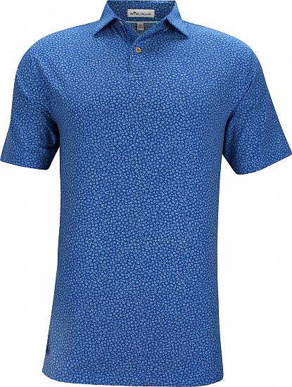 Peter Millar Dri-Release Natural Touch Printed Floral Jersey Golf Shirts