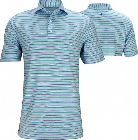 johnnie-o Prep-Formance Kane Striped Golf Shirts