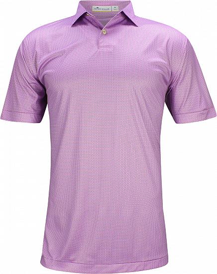 Peter Millar Featherweight Printed Geo Golf Shirts