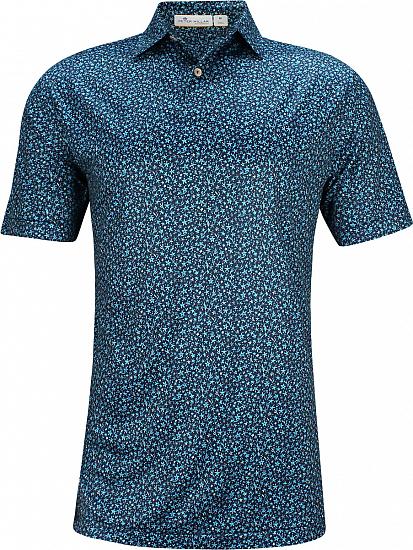 Peter Millar Featherweight Printed Starfish Golf Shirts