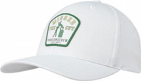 TravisMathew Green Glory Snapback Adjustable Golf Hats