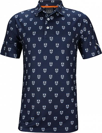 Puma X Skull Golf Shirts - Peacoat