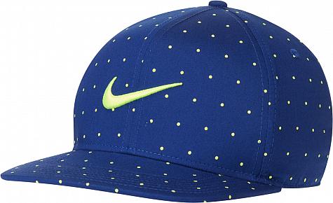 Nike Aerobill Dot Print Adjustable Snapback Golf Hats