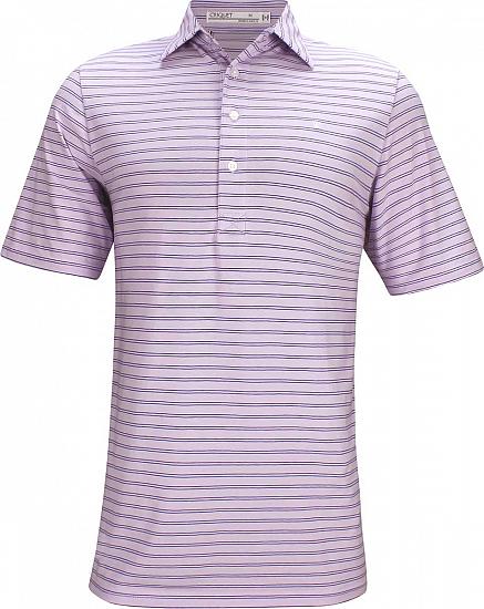 Criquet Pima Stretch Stripe Range Golf Shirts