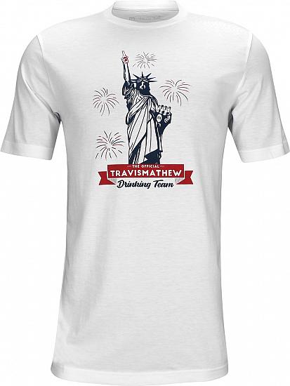 TravisMathew Super Patriot Golf T-Shirts
