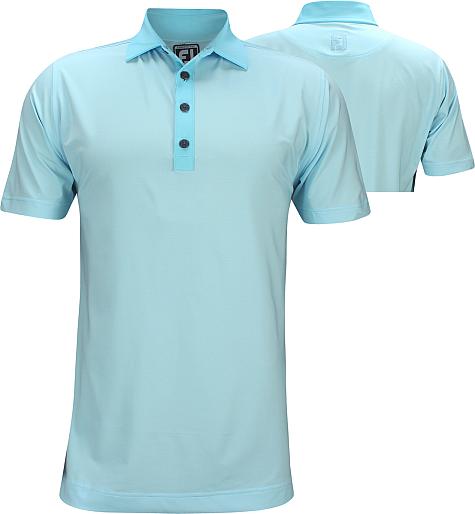 FootJoy ProDry Lisle End on End Golf Shirts - Athletic Fit - FJ Tour Logo Available