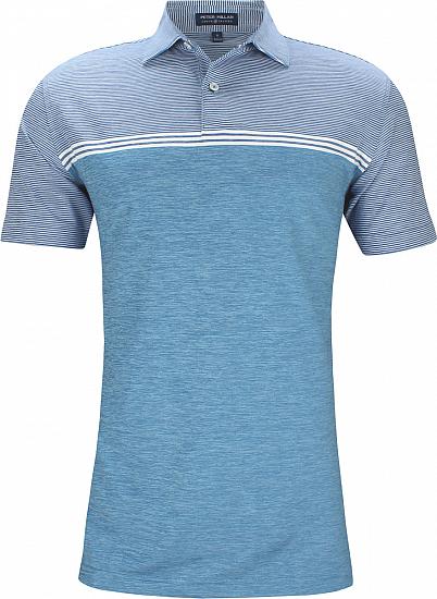 Peter Millar Crown Crafted Walker Performance Golf Shirts - Tour Fit