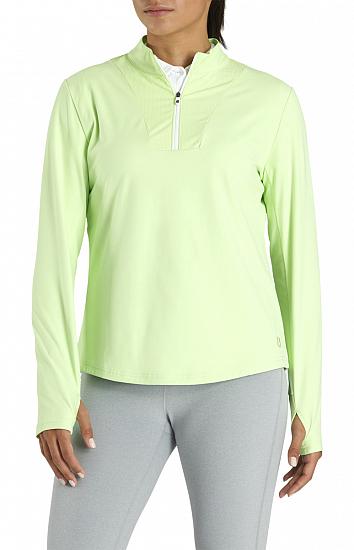 FootJoy Women's Rib Block Half-Zip Golf Pullovers - FJ Tour Logo Available - Previous Season Style