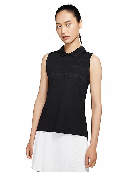 Nike Women's Dri-FIT Ace Sleeveless Golf Shirts - Previous Season Style - ON SALE
