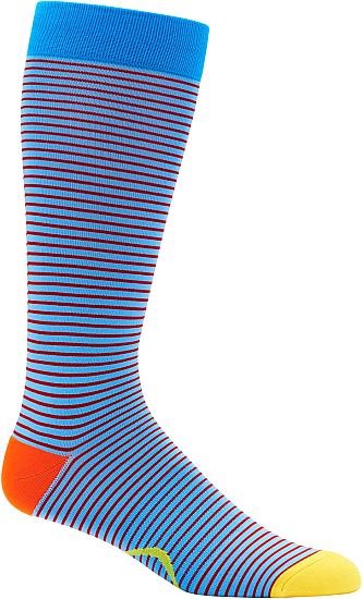 G/Fore Striped Crew Golf Socks - Single Pairs