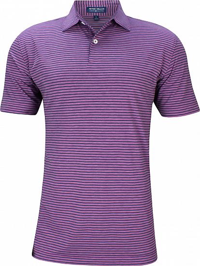 Peter Millar Crown Crafted Bullseye Wool-Blend Golf Shirts - Tour Fit