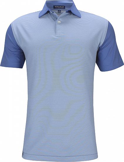 Peter Millar Crown Crafted Suite Color Block Golf Shirts - Tour Fit