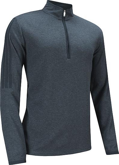 Adidas 3-Stripe Half-Zip Golf Pullovers