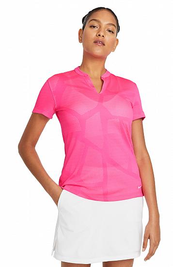 Nike Women's Breathe Jacquard Golf Shirts - Previous Season Style - ON SALE