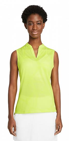 Nike Women's Breathe Jacquard Sleeveless Golf Shirts - Previous Season Style - ON SALE