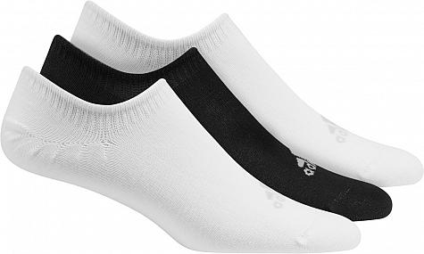Adidas No Show Liner Women's Golf Socks - 3-Pair Packs - ON SALE