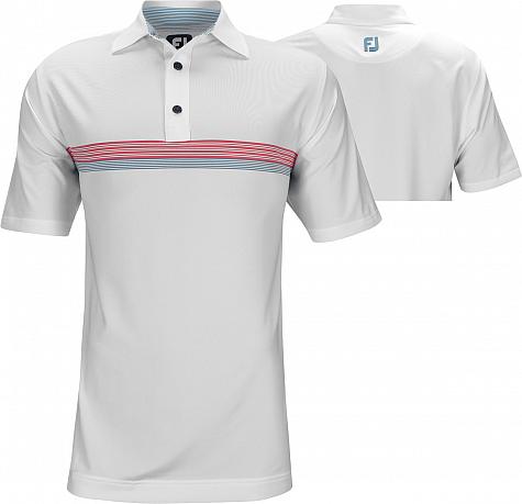 FootJoy ProDry Lisle Chestband Golf Shirts - FJ Tour Logo Available