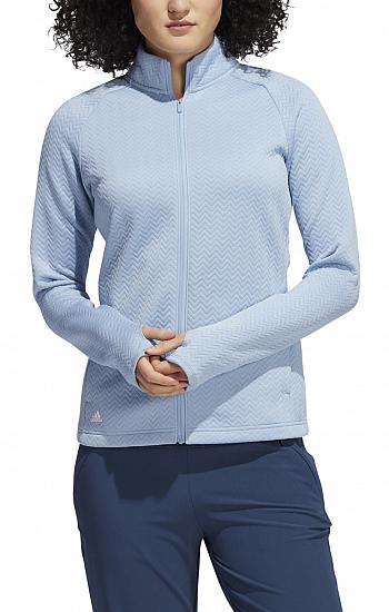 Adidas Women's Textured Full-Zip Golf Jackets - ON SALE