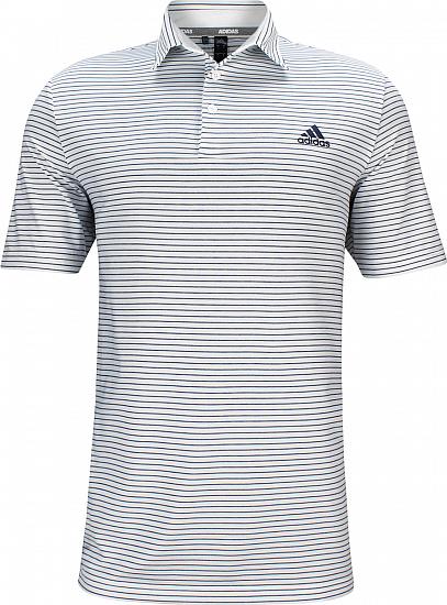 Adidas Ultimate 365 Space Dye Stripe Golf Shirts