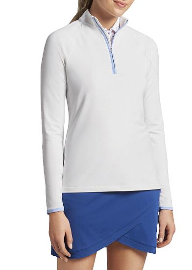 Peter Millar Women's Perth Raglan-Sleeve Quarter-Zip Golf Pullovers - ON SALE