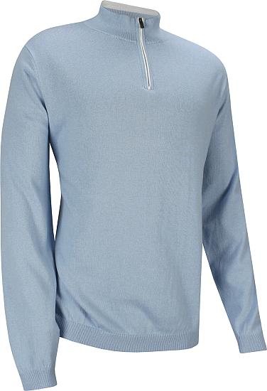 FootJoy Cotton Cashmere Quarter-Zip Golf Sweaters - FJ Tour Logo Available - Previous Season Style